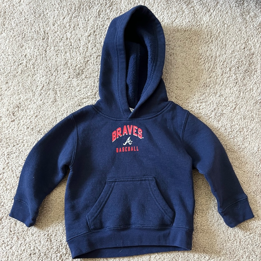 Braves Baby Navy Hoodie